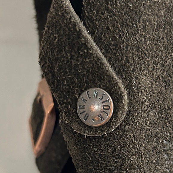 Birkenstock Black Suede Clogs - Picture 10 of 16